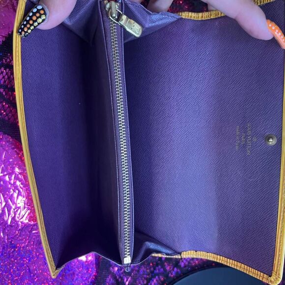 Louis-Vuitton Yellow St Jacques Epi leather bag and wallet bundle - Picture 3 of 9